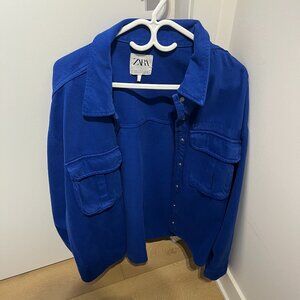 Zara blue jacket